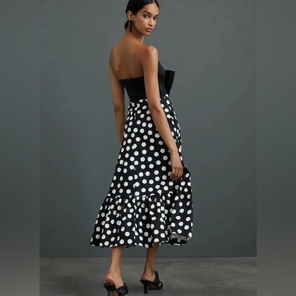 Anthropologie Hutch Bow Front Dress - Picture 2 of 8